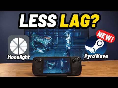 I Tested Moonlight vs Steam’s New PyroWave Codec at 4K (Lag + Image Quality)