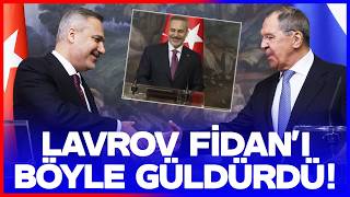 ÇOK KONUŞULACAK SÖZLER! İŞTE O ANLAR! Lavrov Dışişleri Bakanı Hakan Fidan'ı Güldürdü!