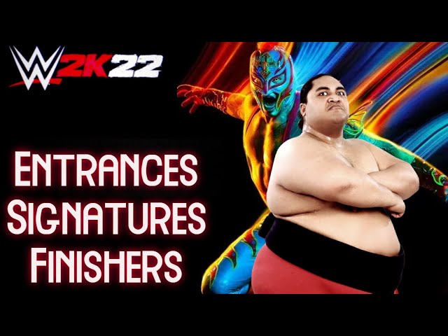 Yokozuna finisher in WWE 2K22. #gaming #wwe2k22