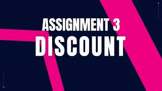 Discount | Assignment 3 || Python coding tips tricks || Nxtwave ccbp 4.0 telugu | Python | CCBP 4.0 Multiple Of 3 Assignment 16 Python Coding Tips Tricks Nxtwave Ccbp 4 0 Telugu Ccbp Python