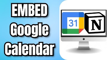 How To EMBED Google Calendar In NOTION