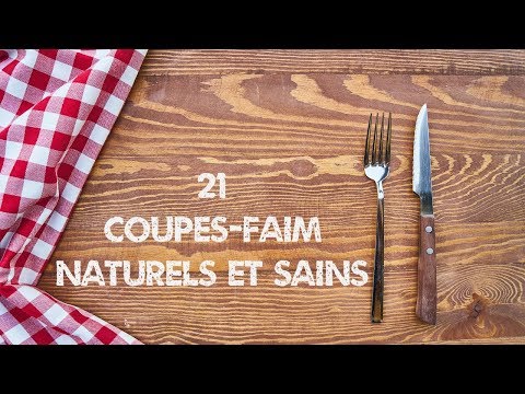 21 coupes-faim naturels et sains