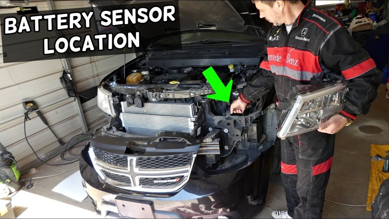 2014 dodge journey negative battery terminal sensor