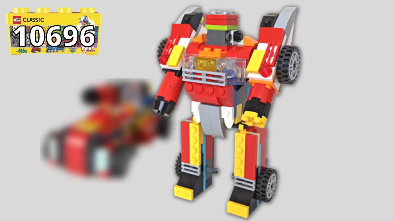 Как Собрать Трансформирующегося Меха LEGO (10696)