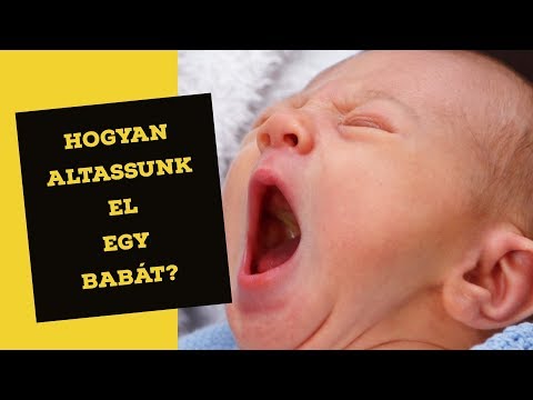 Videó: Aludhat egy újszülött kiságyban?