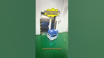 300kg payload amr robot #agv #amr #logistics #logistica #warehouseautomation