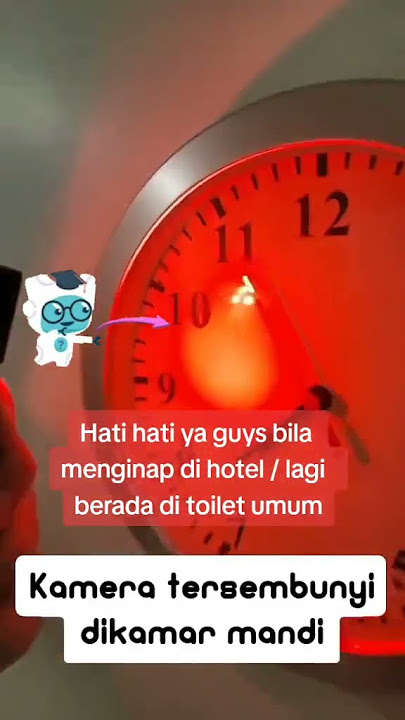 KAMERA TERSEMBUNYI DIKAMAR MANDI