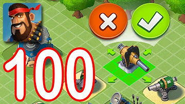 Boom Beach - Gameplay Walkthrough Episode 100 (iOS, Android)