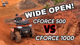 CFMOTO CFORCE G2 500 VS 1000|We Play A Game Of CHASE!!