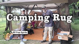 Keeping camp cleaner | CGEAR Original Sand-Free Outdoor Rug