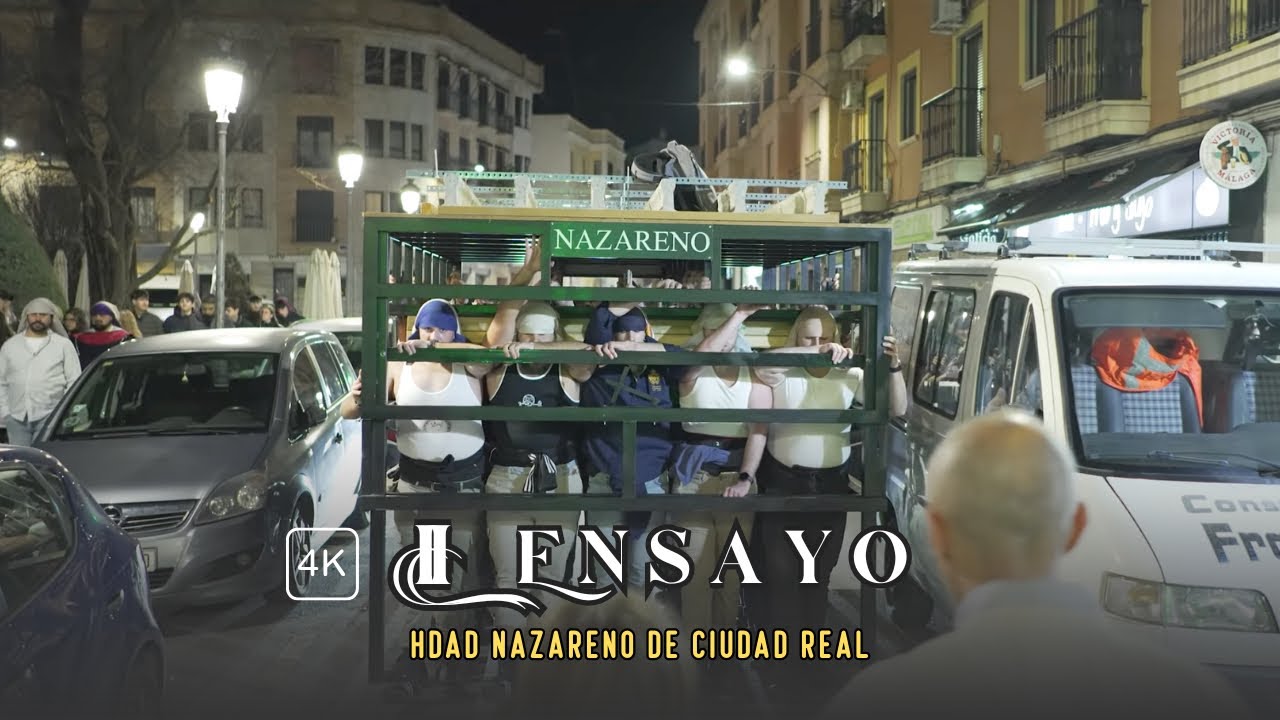 4K | ENSAYO DE COSTALEROS | HDAD DEL NAZARENO | CIUDAD REAL 2026