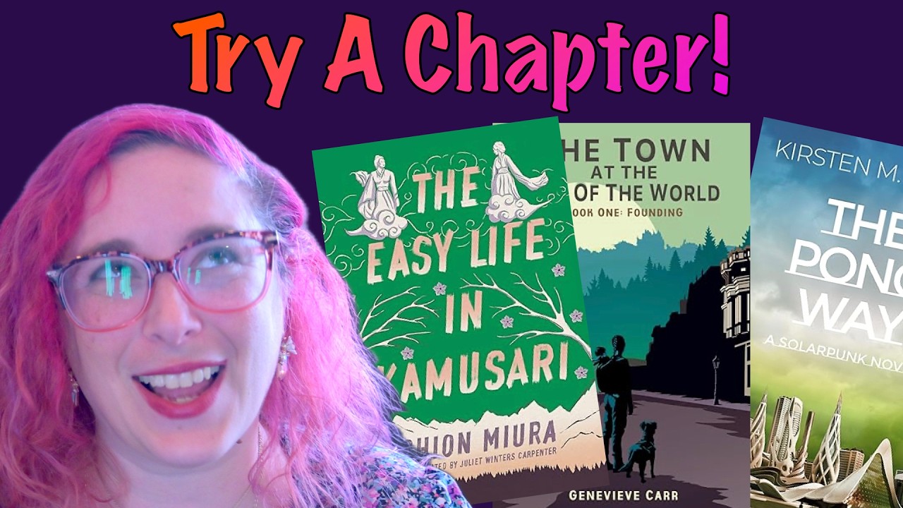 Picking My Solarpunk Spring TBR: First Chapters of 6 Books