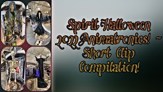Spirit Halloween 2022 Animatronics! - Short Clip Compilation!