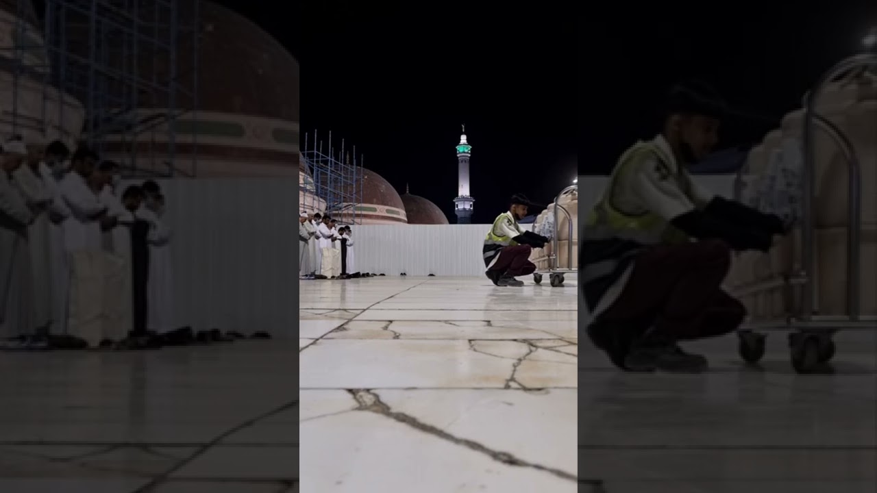 تسجيل من سطح الحرم لفجرية تاريخية إبداعية من سورة إبراهيم د. ⁧بندر بليلة | 13-8-1443هـ