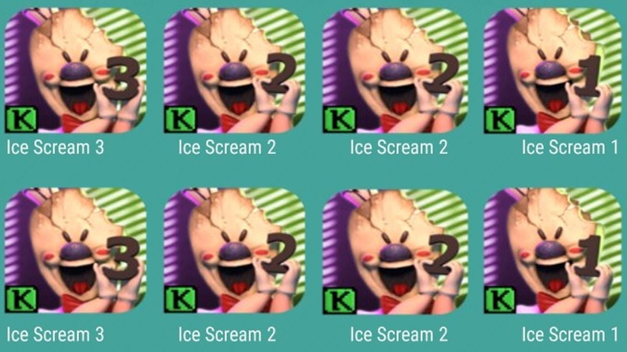 Ice Scream 3 Vs Ice Scream 2 Vs Ice Scream Update 2021 Gameplay Walkthrough