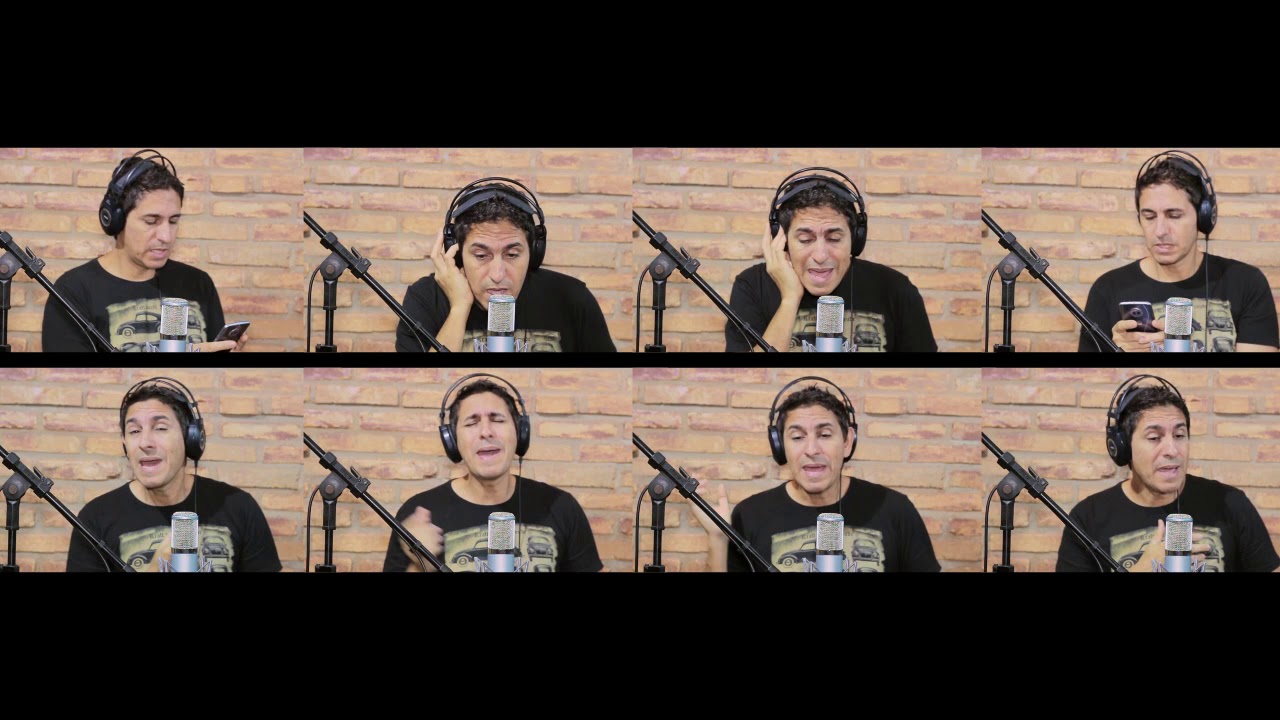 Sobre as águas (Acapella) - Harmonia vocal - Marcelo Sécolo - Se o mar ...