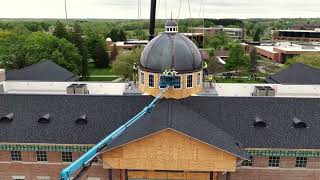 Cedarville University Bolthouse Academic Center Dome Topping