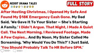 After Hosting Christmas, I Opened My Safe And Found My $18K Emergency Cash... - Best Reddit Stories