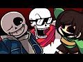 VS. PAPYRUS, SANS, CHARA | Skeleton Bros Friday Night Funkin'