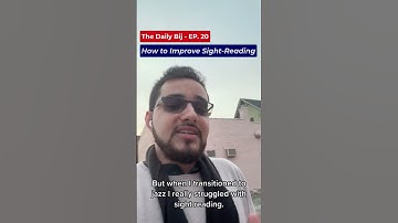 How to Improve Your Sight-Reading in Jazz #shorts