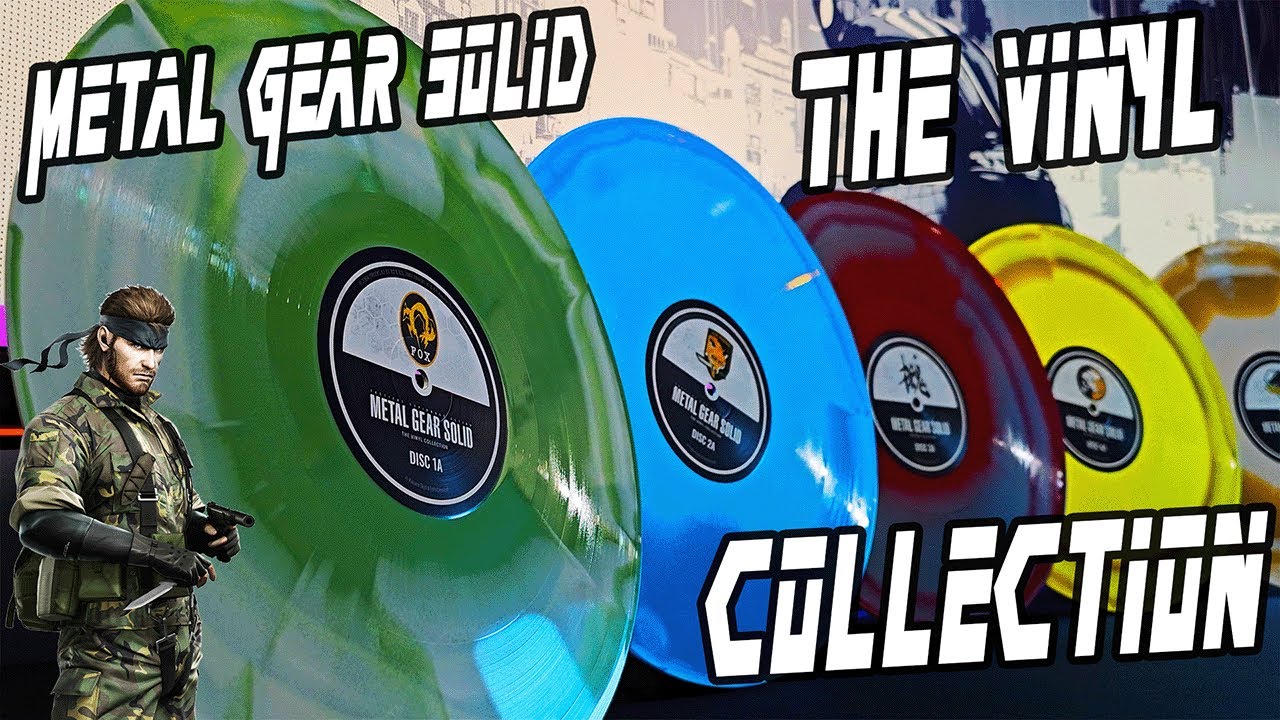 METAL GEAR SOLID Limited Edition Vinyl Boxset LACED RECORDS. Kept