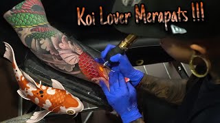 Japanese Style Koi Fish Tattoo at Lolit Made Tattoo Studio