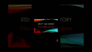 Std 7 Sub-History Chp 3 Religious Synthesis (1)