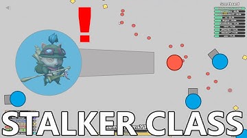 Diep.io How to play Stalker Class + Gameplay - STEALTH MODE - MAY 27 UPDATE