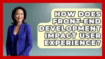 How Does Front-End Development Impact User Experience? | Simple HTML Studio News