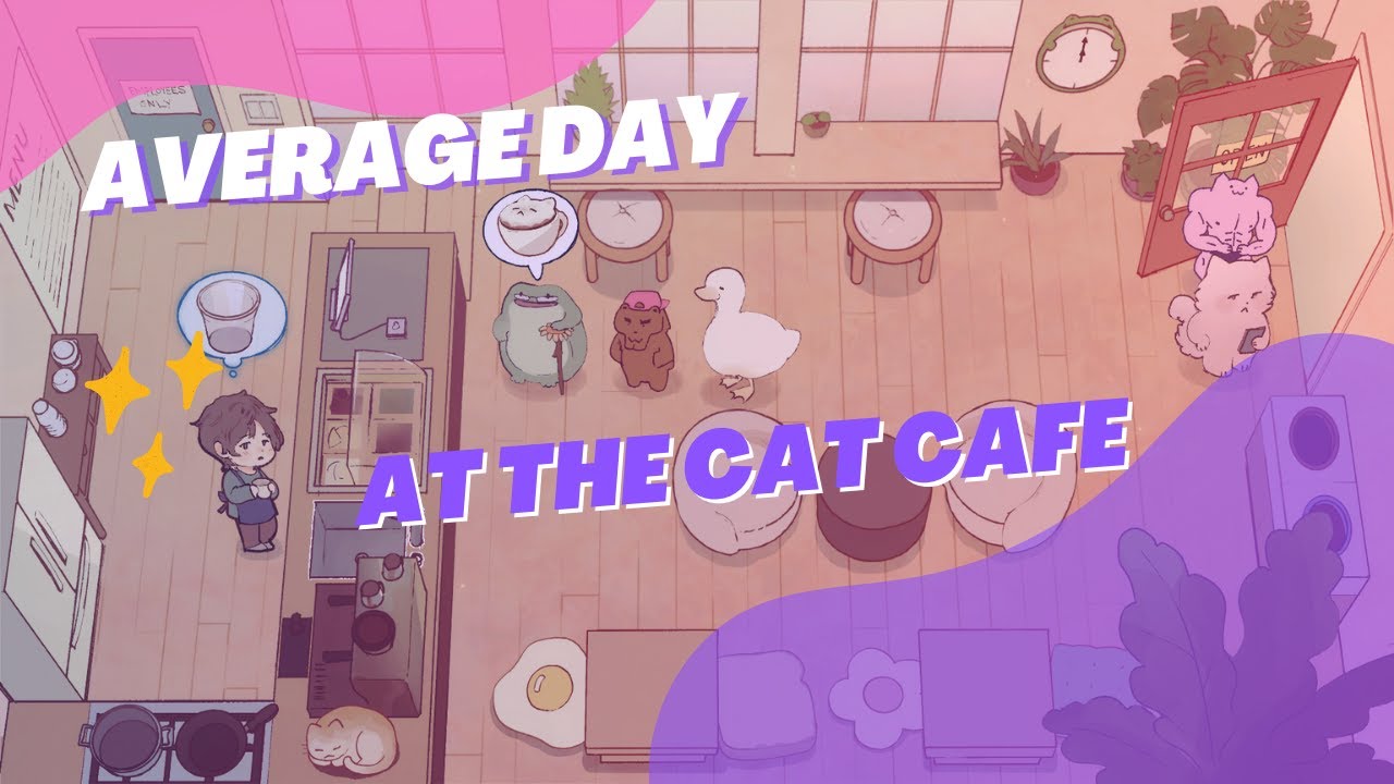an average day at the cat cafe - YouTube