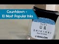 Pure Pens Countdown: Our 10 Most Popular Fountain Pen Inks