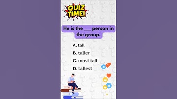 Grammar Quiz || English #shorts