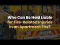 The Kryder Law Group, LLC Accident and Injury Lawyers Chicago Apartment Fire Injury Law Firm https://www.kryderlaw.com/chicago-burn-injury-lawyer/ Multiple parties may be liable in apartment fires: Landlords can be liable if their...