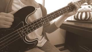 Video thumbnail of "ベースで弾いてみた。『 歌うたいのバラッド/ 斉藤和義 』bass cover"