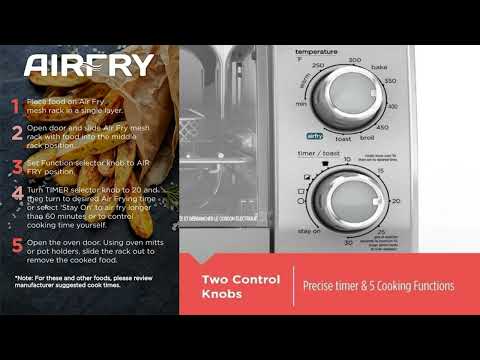 BLACK+DECKER® Middle East  AerOfry, 4L/1.2 KG Manual Air Fryer - AF300 