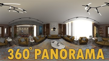 CREATE PANORAMA IN VRAY SKETCHUP- 100% Working