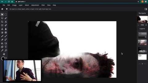 Improving your Double Exposures Using Pixlr E