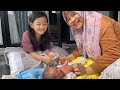 DAILY ROUTINE BAYI AZAM 👶 ABIS MANDI LANJUT BERJEMUR | Salsa and Family