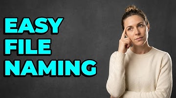 What Is The Best Way To Name Digital Files?