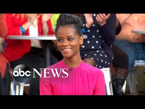 Letitia Wright inspires the next generation of superheroes