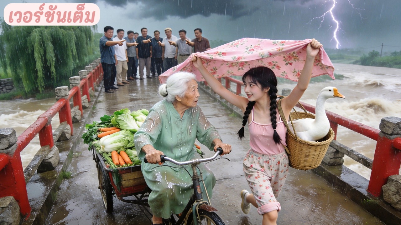 สาวบ้านนอกช่วยหญิงชราตากฝนจนวันแรกทำงานสาย! แต่หญิงชราให้หลานชาย CEO แต่งงานกับเธอ ชะตาเปลี่ยน!