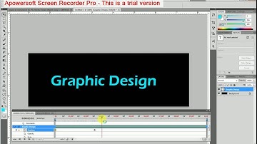 Animated Text in Photoshop cs5