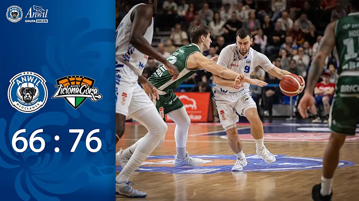 Anwil Włocławek - Orlen Zastal Zielona Góra 66:76 | Skrót meczu