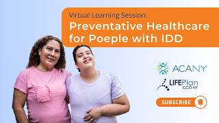 Preventive Healthcare for People with Intellectual and Developmental Disabilities