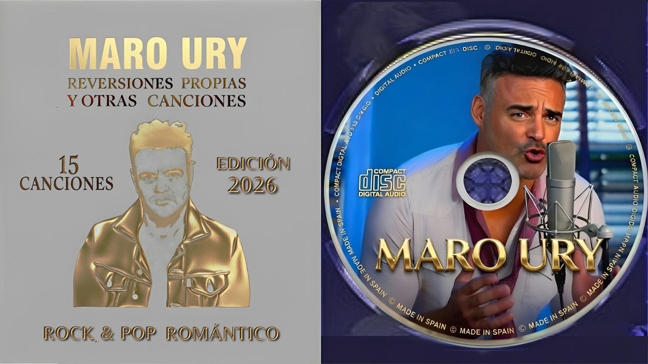 🔴 ÁLBUM 2 / ESTRENO 2026 / SOY NUEVO ARTISTA  DE ROCK POP ROMÁNTICO,  Y SI ESCUCHAS MI MÚSICA?