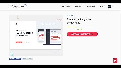 New Frontend Mentor Challenge #3 | Html | css