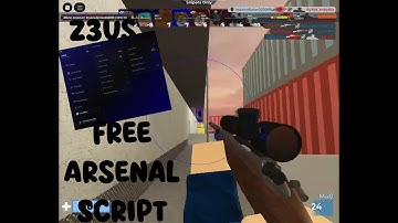 Roblox  Best Free Keyless Arsenal Script Z3US in 2025