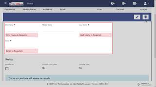 OFS EFSP Firm Account Setup