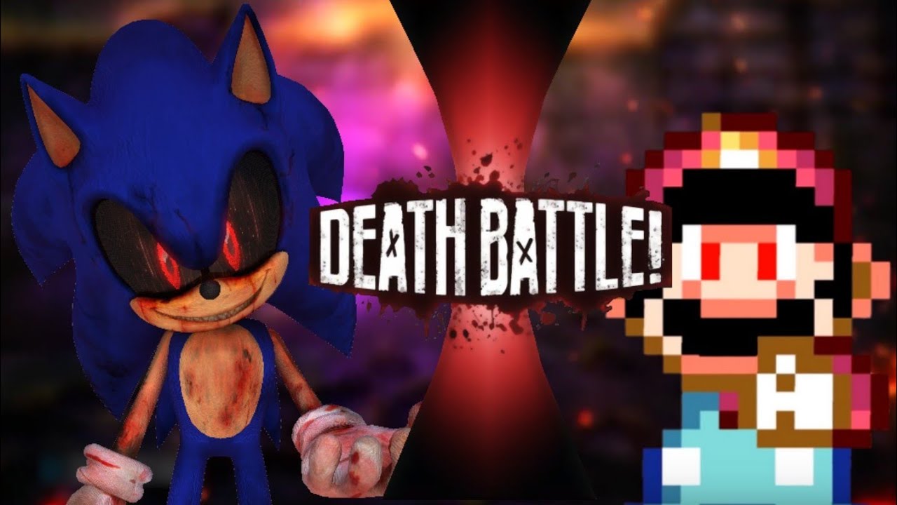 Devil mario vs sonic.exe (power star vs creepypasta) (fan made DB trailer.....