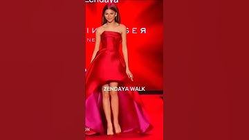 Zendaya Walk vs Other Models Walk #zendaya #fashion #model